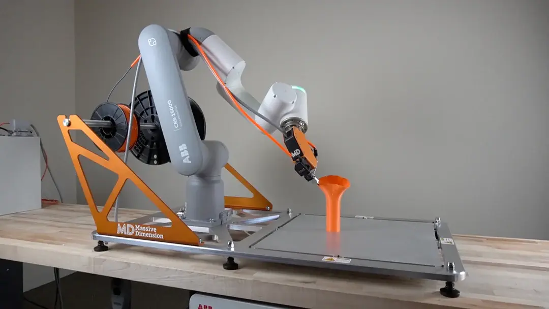 Massive Dimension robot 3d printer